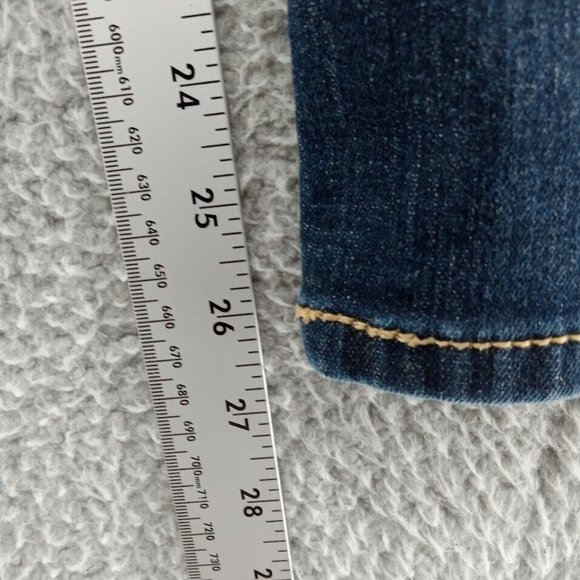 Levis Jeans Womens 10 Blue Indigo 512 Bootcut Perfectly Slimming Classicore - Picture 6 of 11